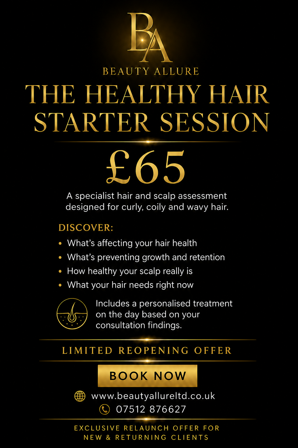The Healthy Hair Starter Session